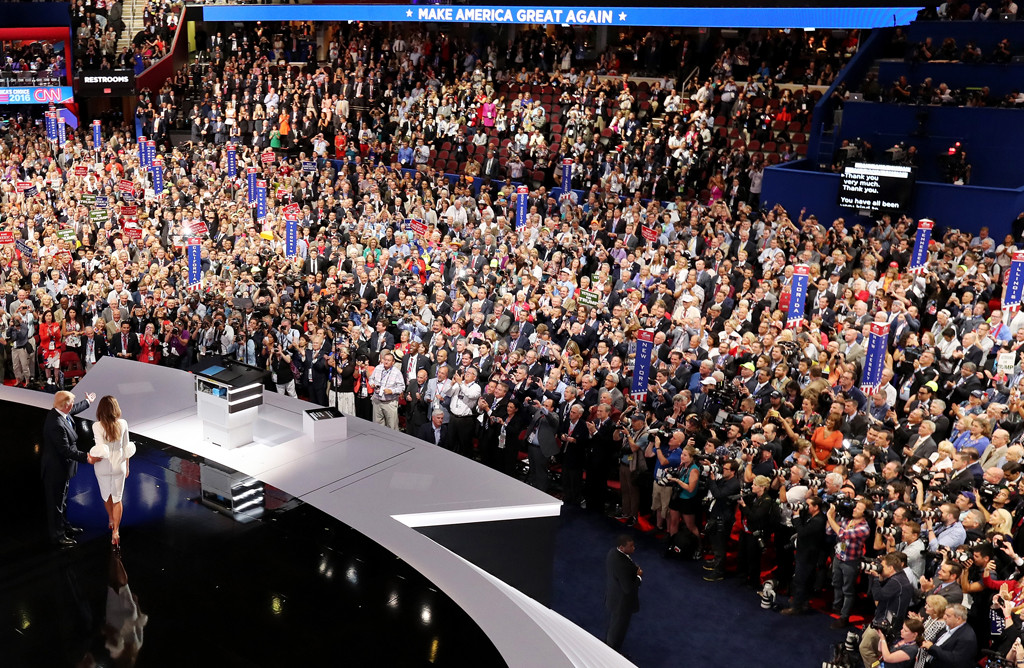RNC, Donald Trump, Melania Trump RNC, Donald Trump, Melania Trump